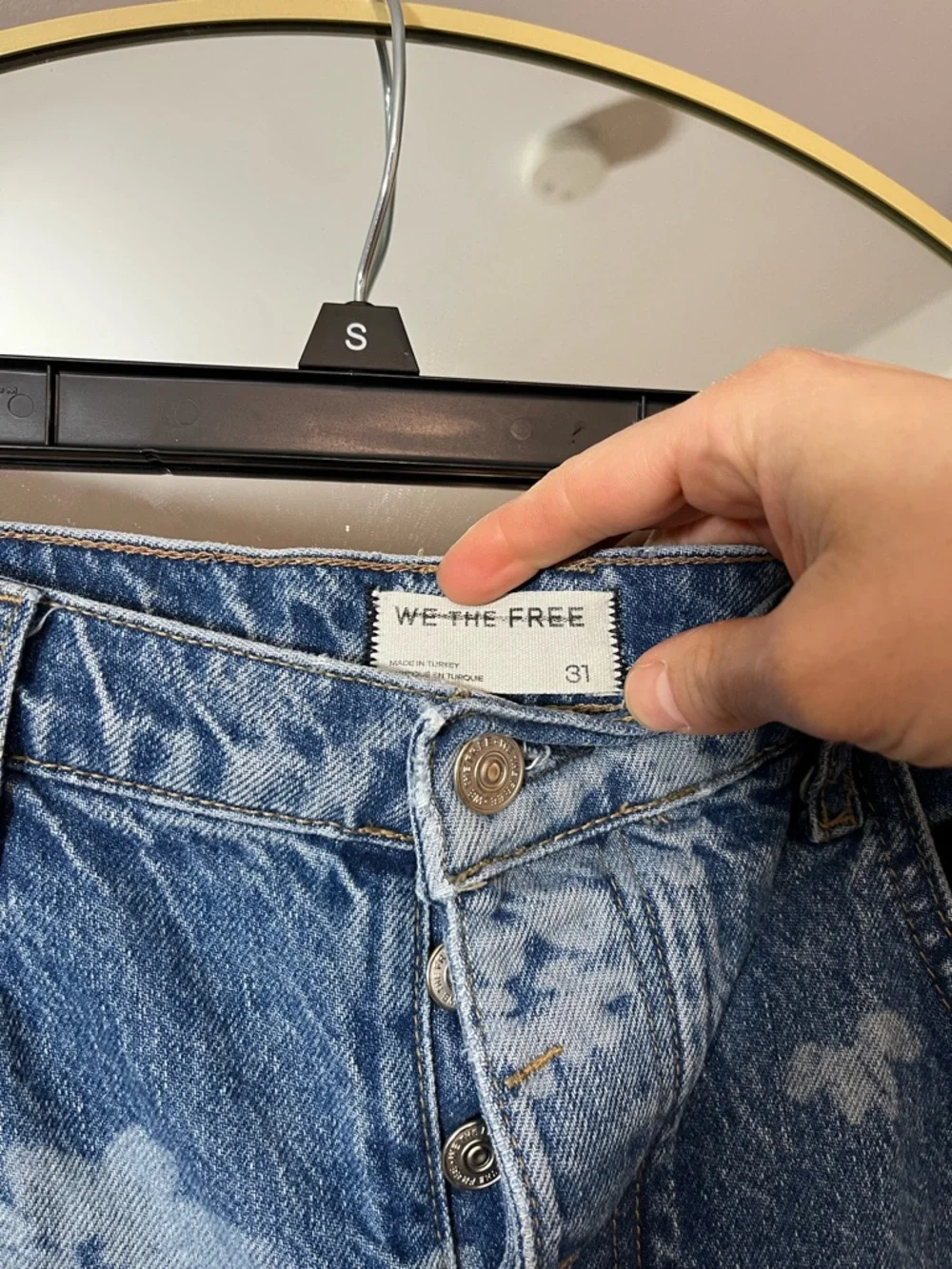 Good Luck Floral Print Barrel Jeans
Free People - Picture 6 of 11